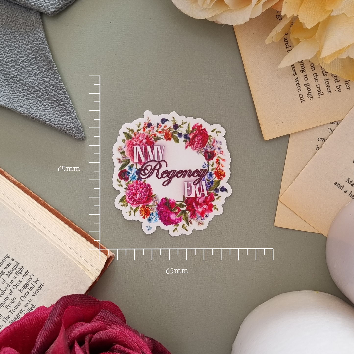 Regency Era Premium Sticker - Lavish Library