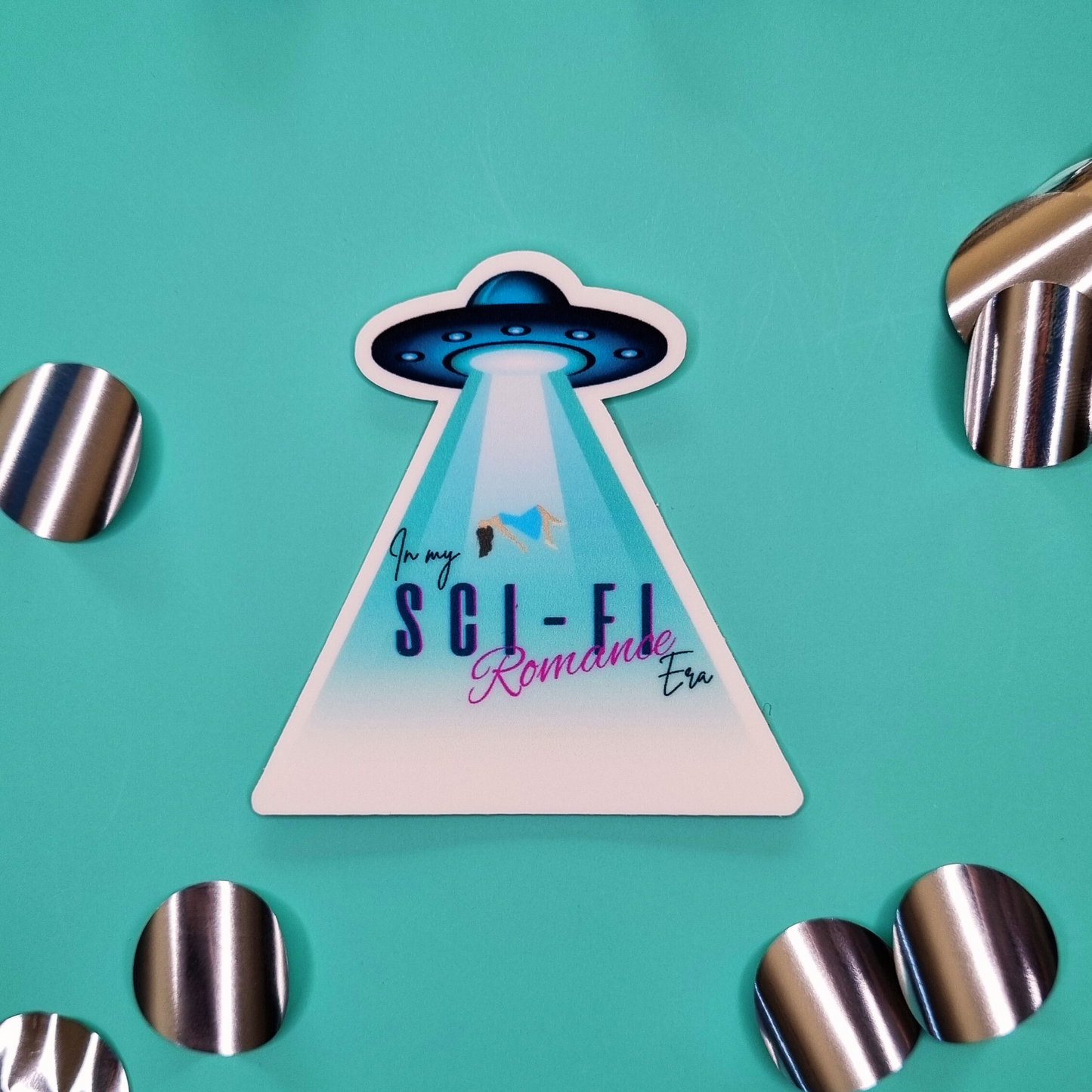 Sci-Fi Romance Era Premium Sticker - Lavish Library