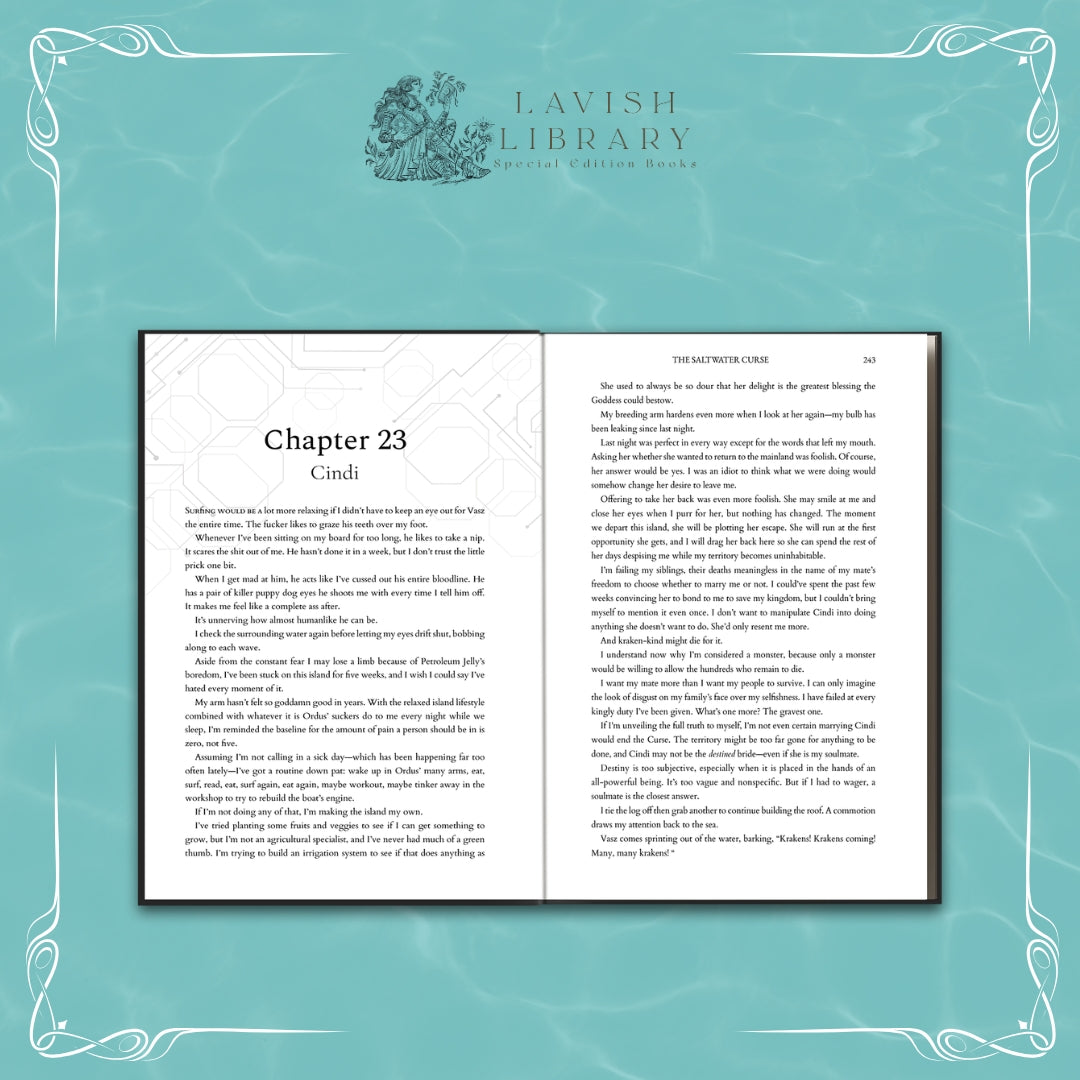 The Saltwater Curse by Avina St Graves