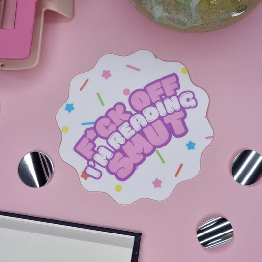 F Off Premium Sticker - Lavish Library