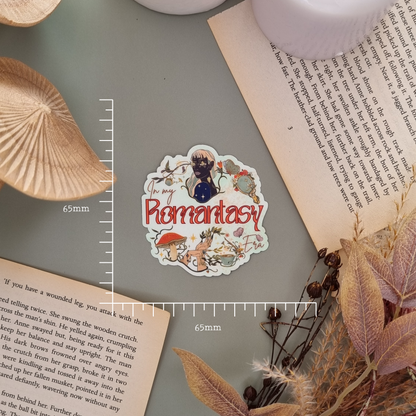 Romantasy Era Premium Sticker - Lavish Library