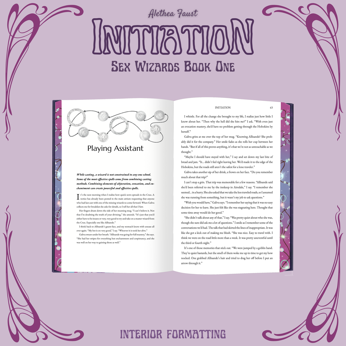 Initiation - Sex Wizards Book #1 by Alethea Faust