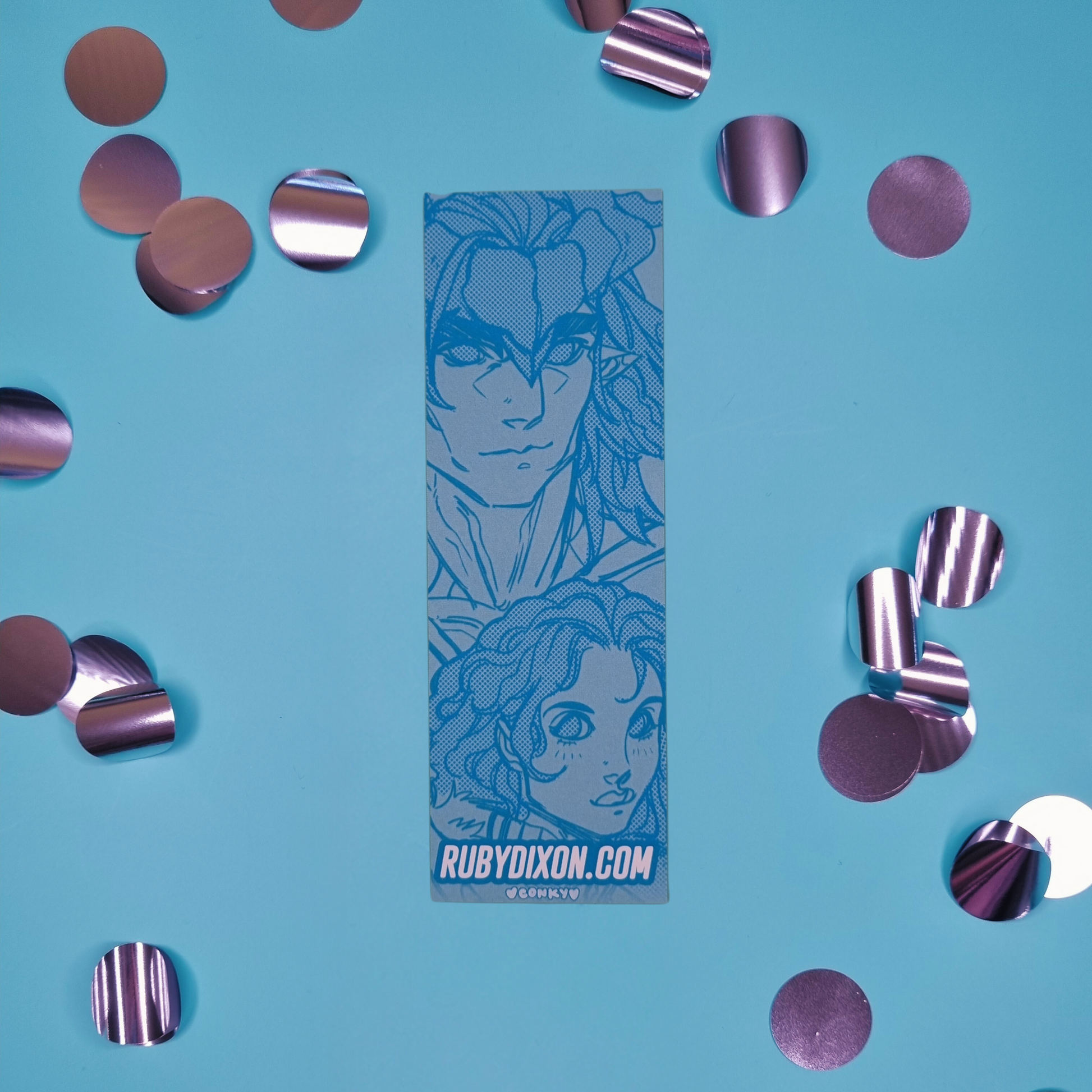 Ice Planet Barbarians Holographic Bookmarks - by CONKY - Lavish Library