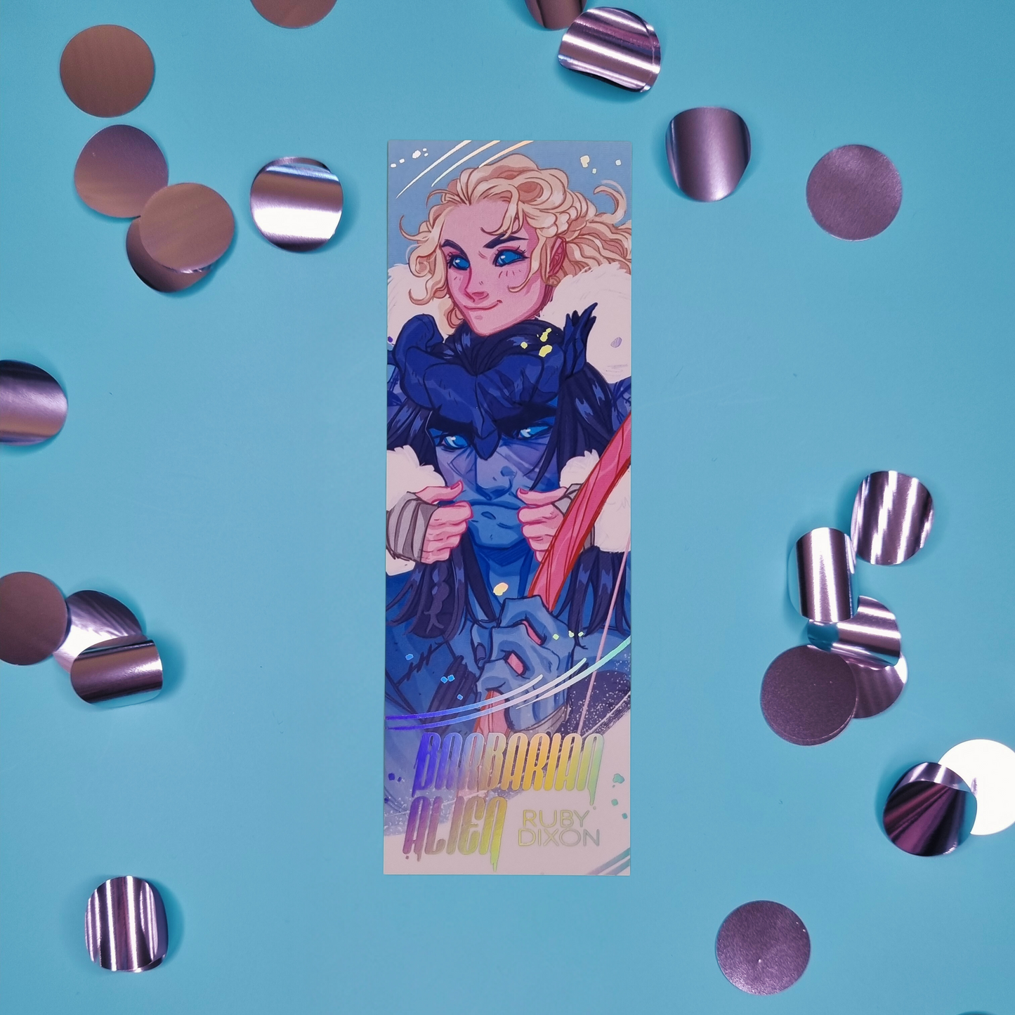 Ice Planet Barbarians Holographic Bookmarks - by CONKY - Lavish Library
