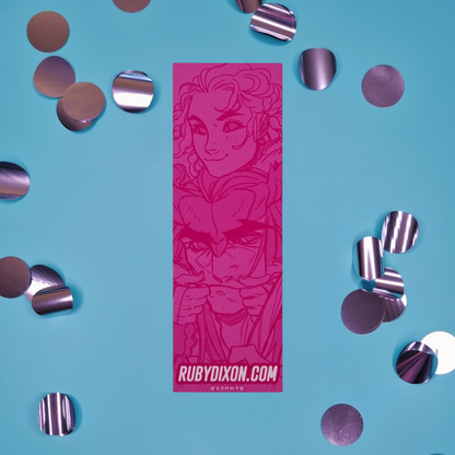 Ice Planet Barbarians Holographic Bookmarks - by CONKY - Lavish Library
