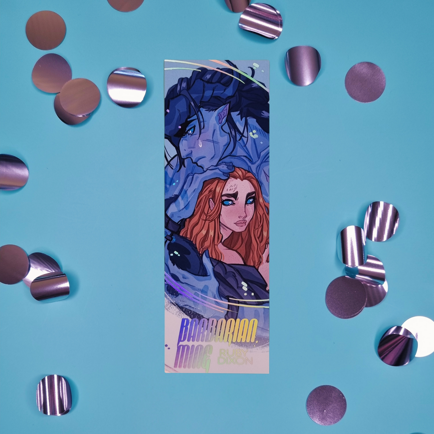 Ice Planet Barbarians Holographic Bookmarks - by CONKY - Lavish Library
