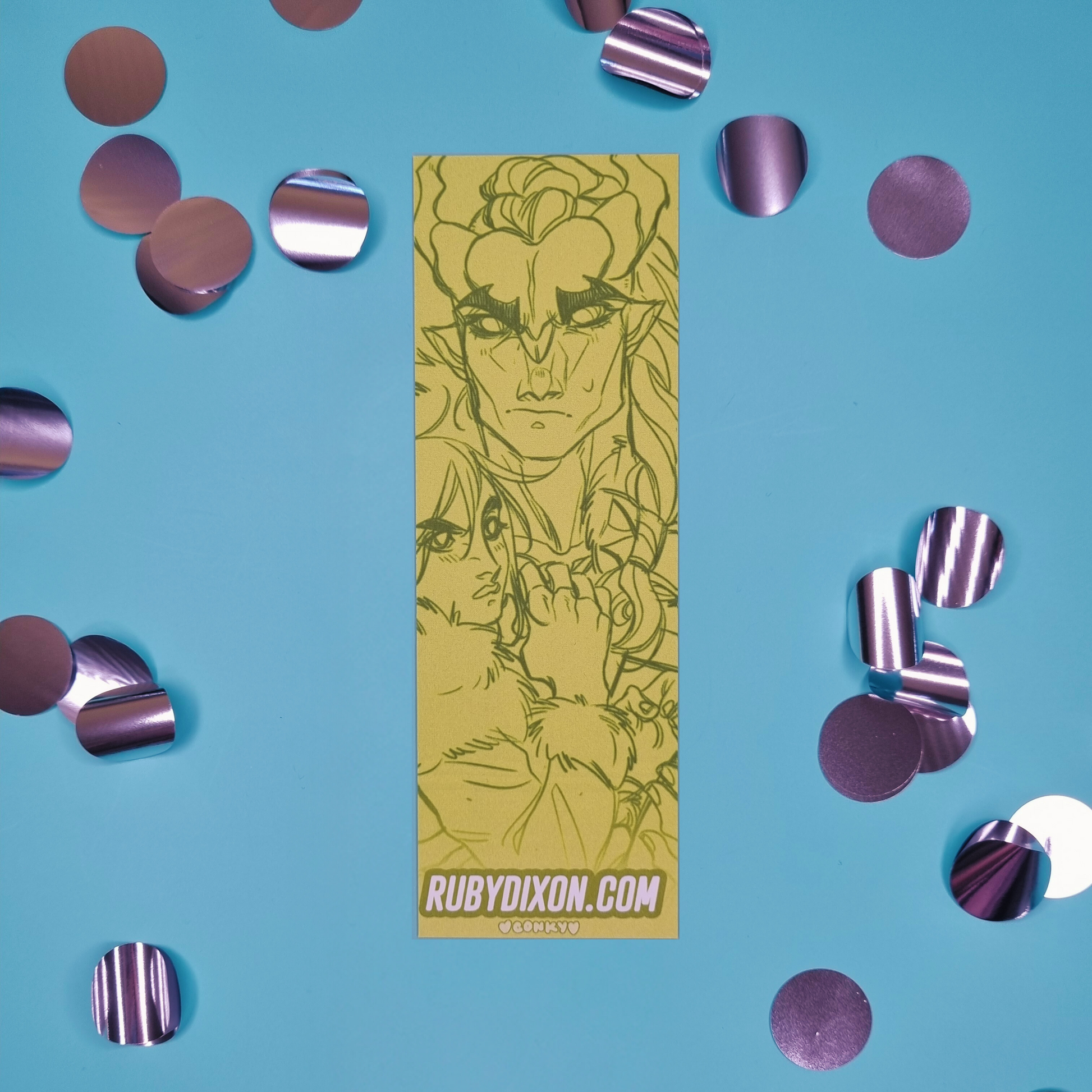 Ice Planet Barbarians Holographic Bookmarks - by CONKY - Lavish Library