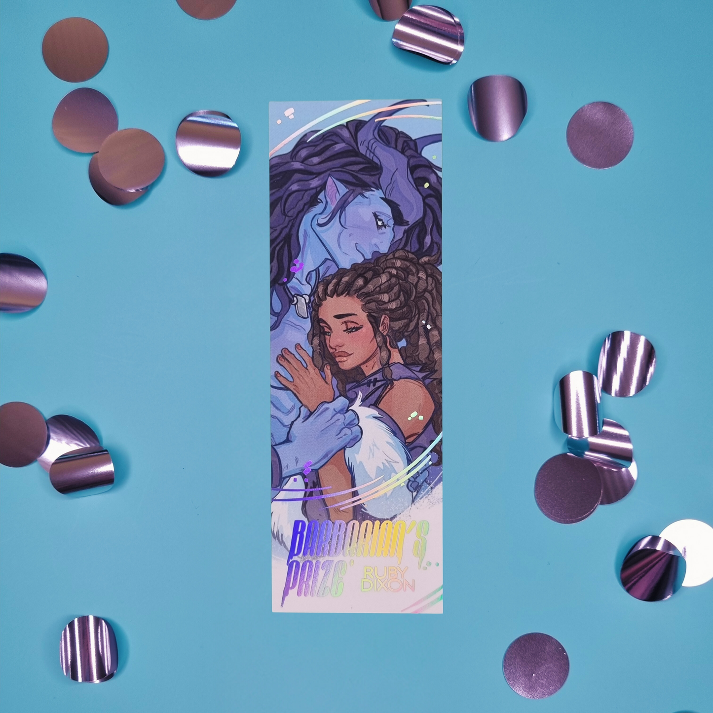 Ice Planet Barbarians Holographic Bookmarks - by CONKY - Lavish Library