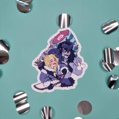 Ice Planet Barbarians Stickers - by CONKY - Lavish Library
