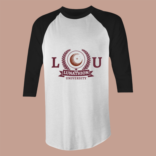 Lunathion University Raglan (Boyfriend Fit) - Lavish Library