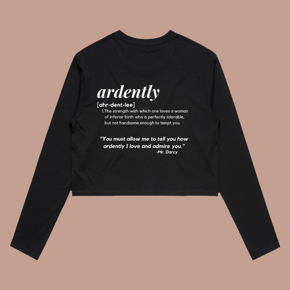 A Perfectly Tolerable Long Sleeve Crop - Lavish Library